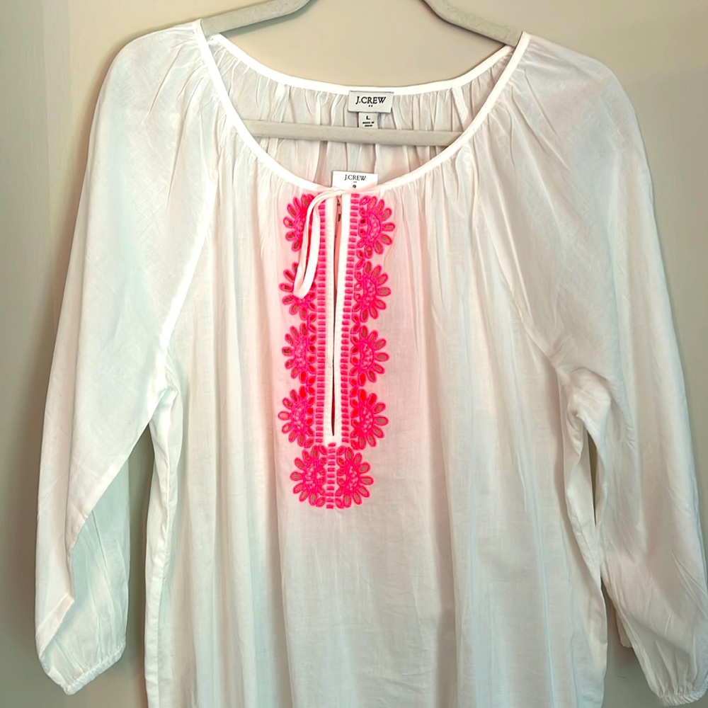 Brand New Jcrew Women’s cover-up sz L